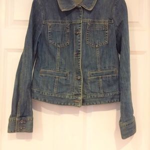 Ann Taylor Loft Denim Jacket Size 8
